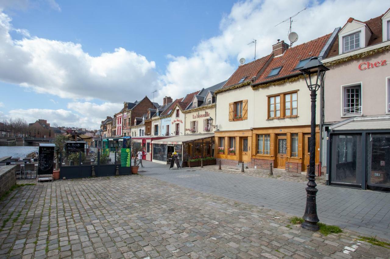 Le Quai Amienois - Nid Douillet Moderne Face A La Cathedrale Apartment Amiens Exterior foto