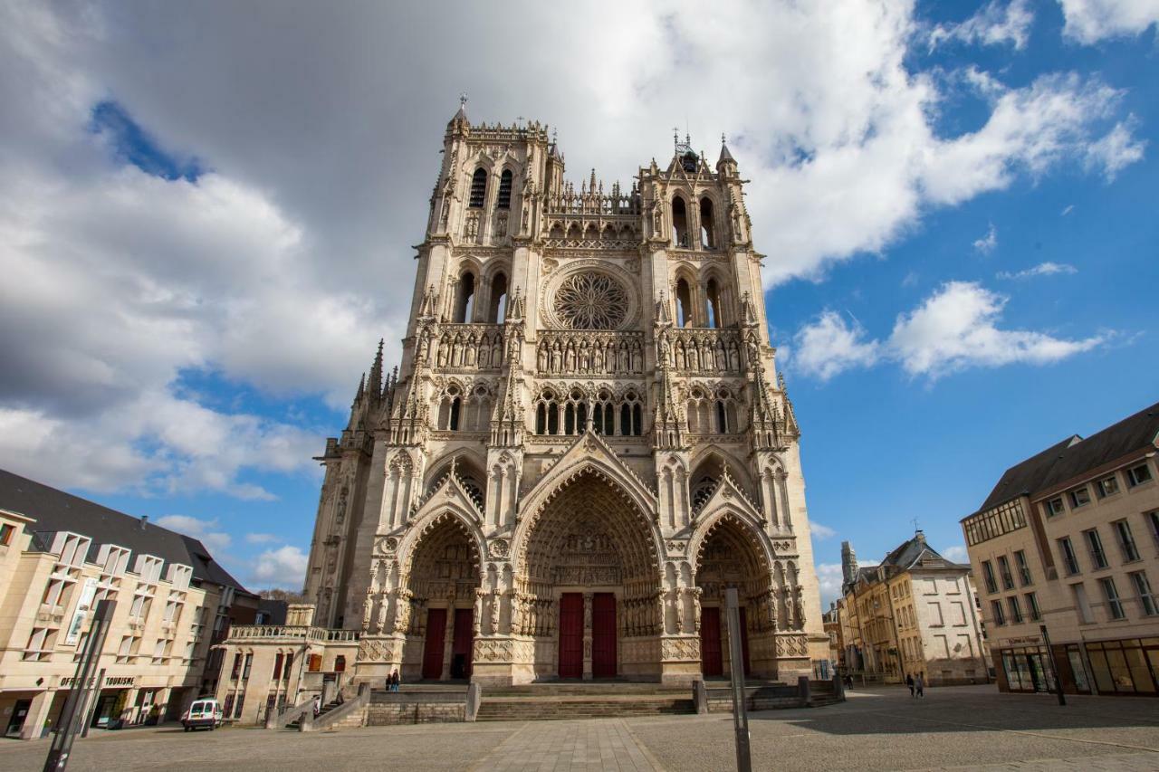 Le Quai Amienois - Nid Douillet Moderne Face A La Cathedrale Apartment Amiens Exterior foto