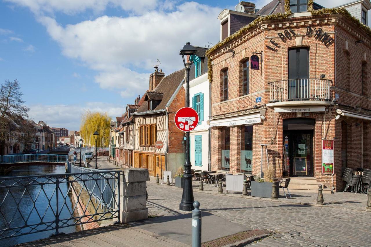 Le Quai Amienois - Nid Douillet Moderne Face A La Cathedrale Apartment Amiens Exterior foto